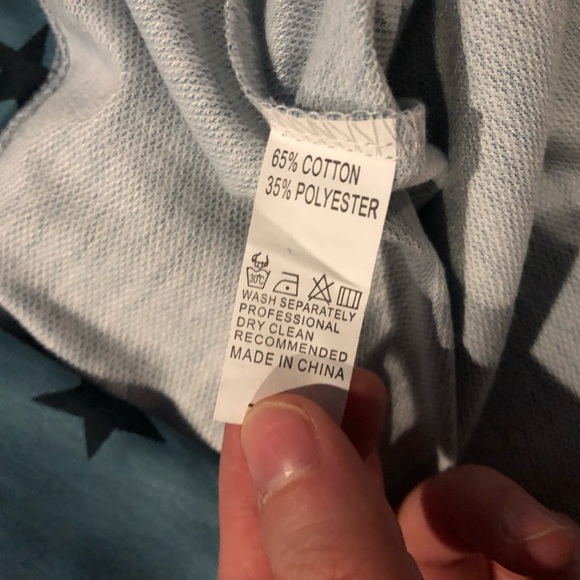 NWOT Knoeasy Teal Star Long Sleeve Top - Picture 6 of 6